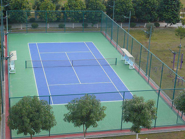 網球場圍網案例